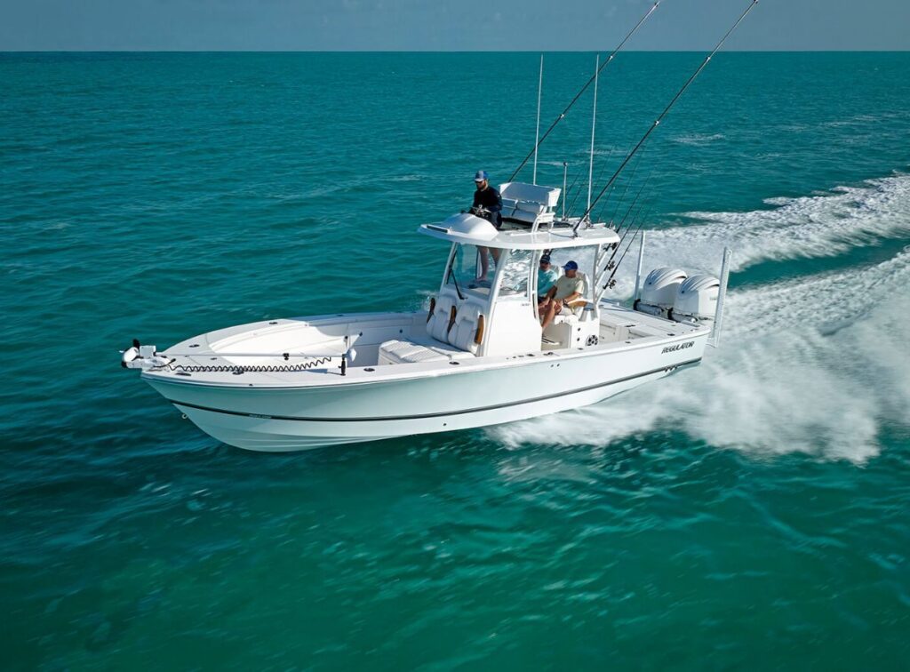 center console fishing destination